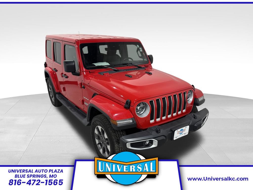 Used 2021 Jeep Wrangler Unlimited Sahara w/ Uconnect 4C Nav & Sound Group AWD/4WD 360° Tour