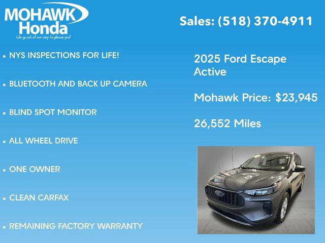 Used 2025 Ford Escape Active AWD/4WD image 7
