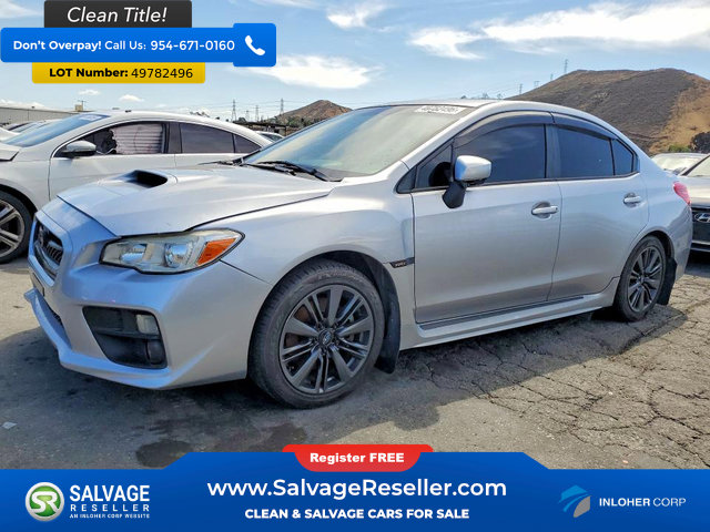 Used 2015 Subaru WRX Premium w/ Popular Package #1 AWD/4WD image 1