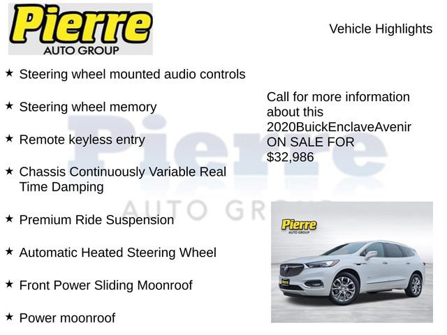 Used 2020 Buick Enclave Avenir w/ Avenir Technology Package AWD/4WD image 23
