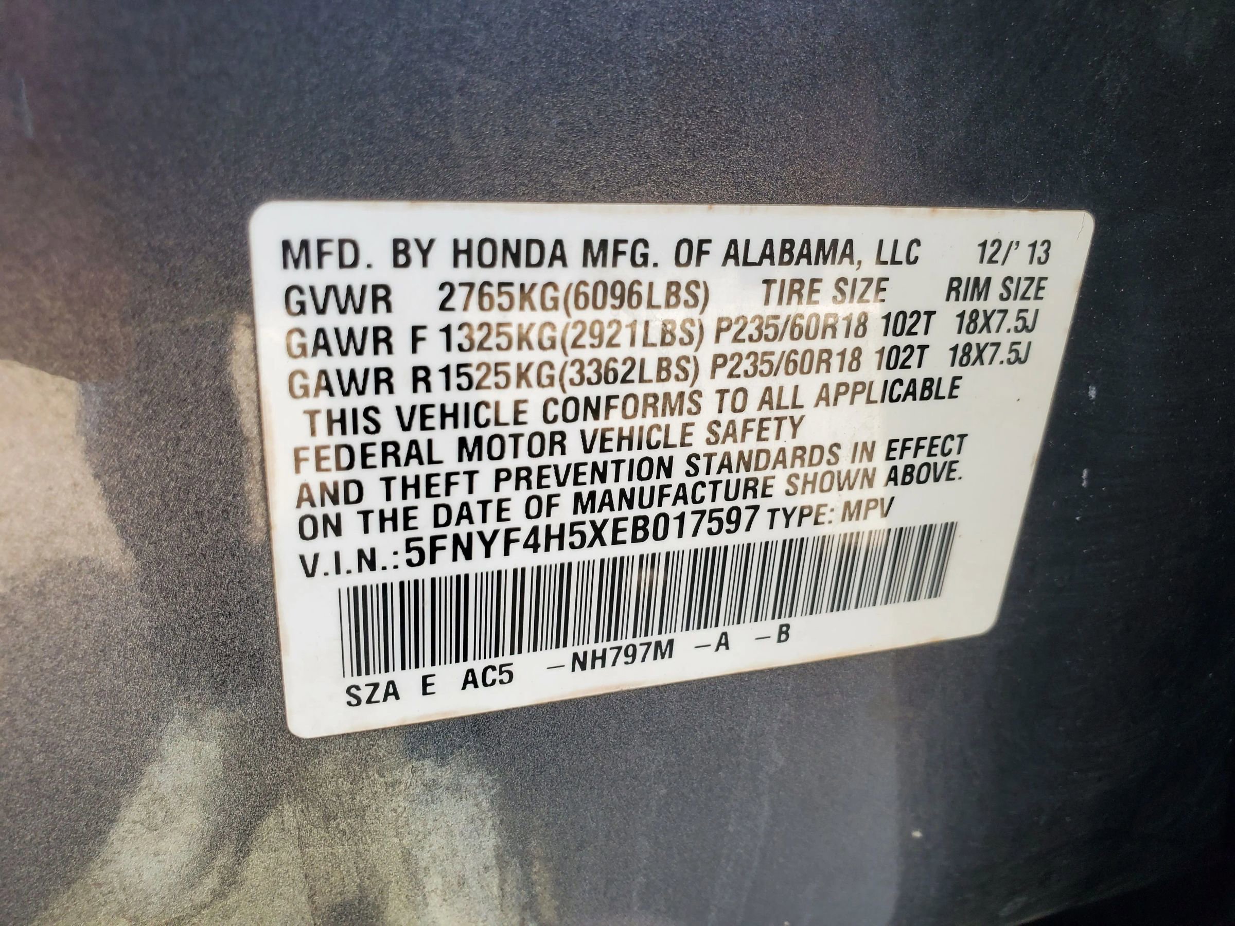 Used 2014 Honda Pilot EX-L image 62