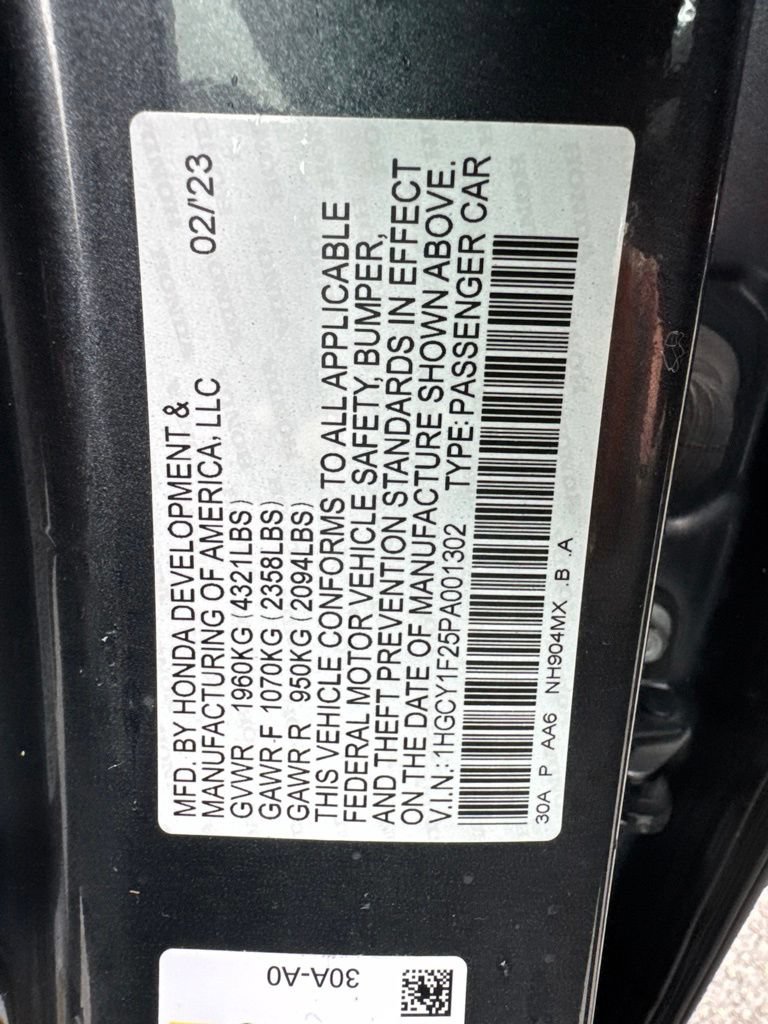 Used 2023 Honda Accord LX image 10