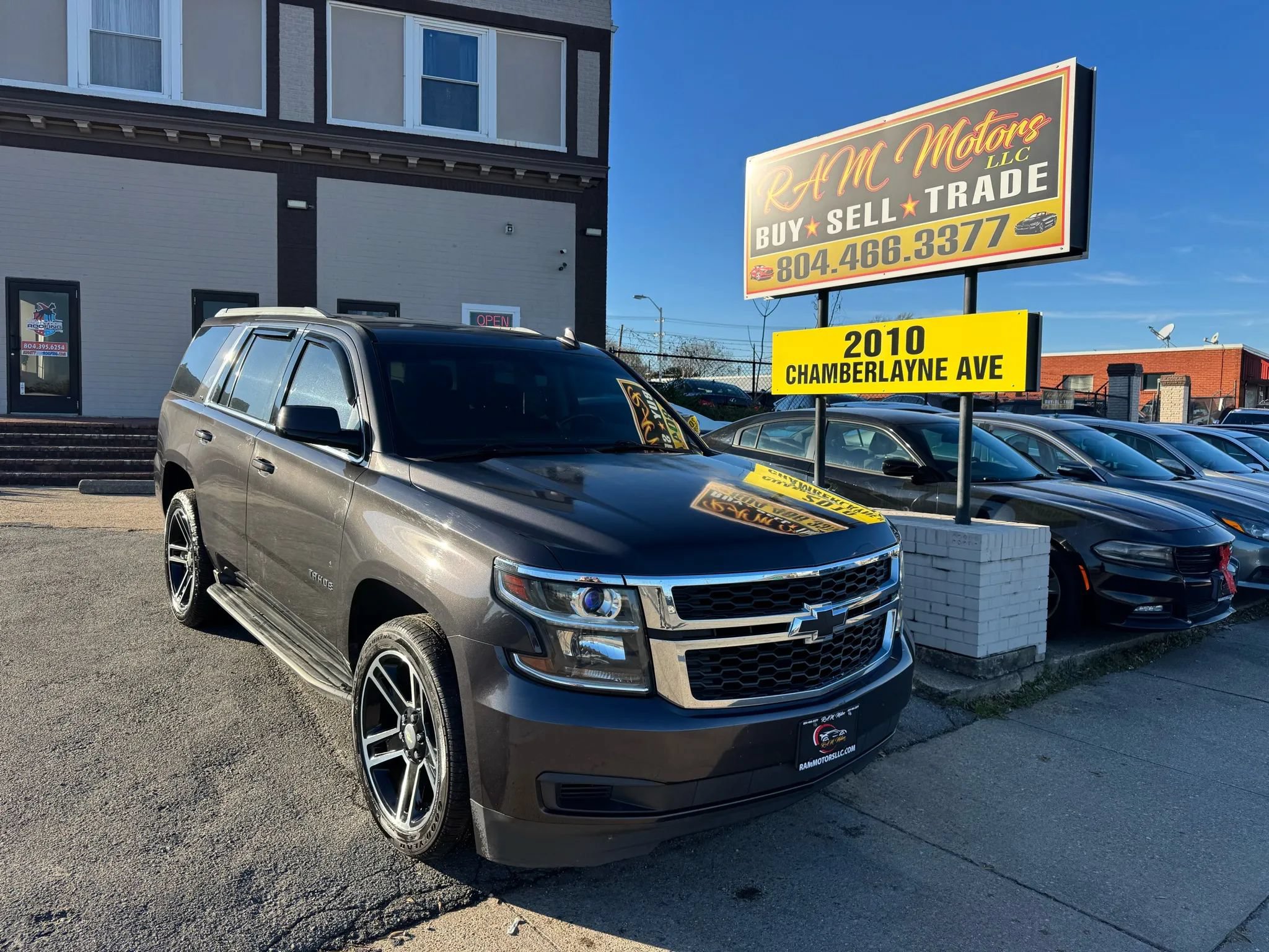 Used 2015 Chevrolet Tahoe LS w/ Max Trailering Package RWD image 1