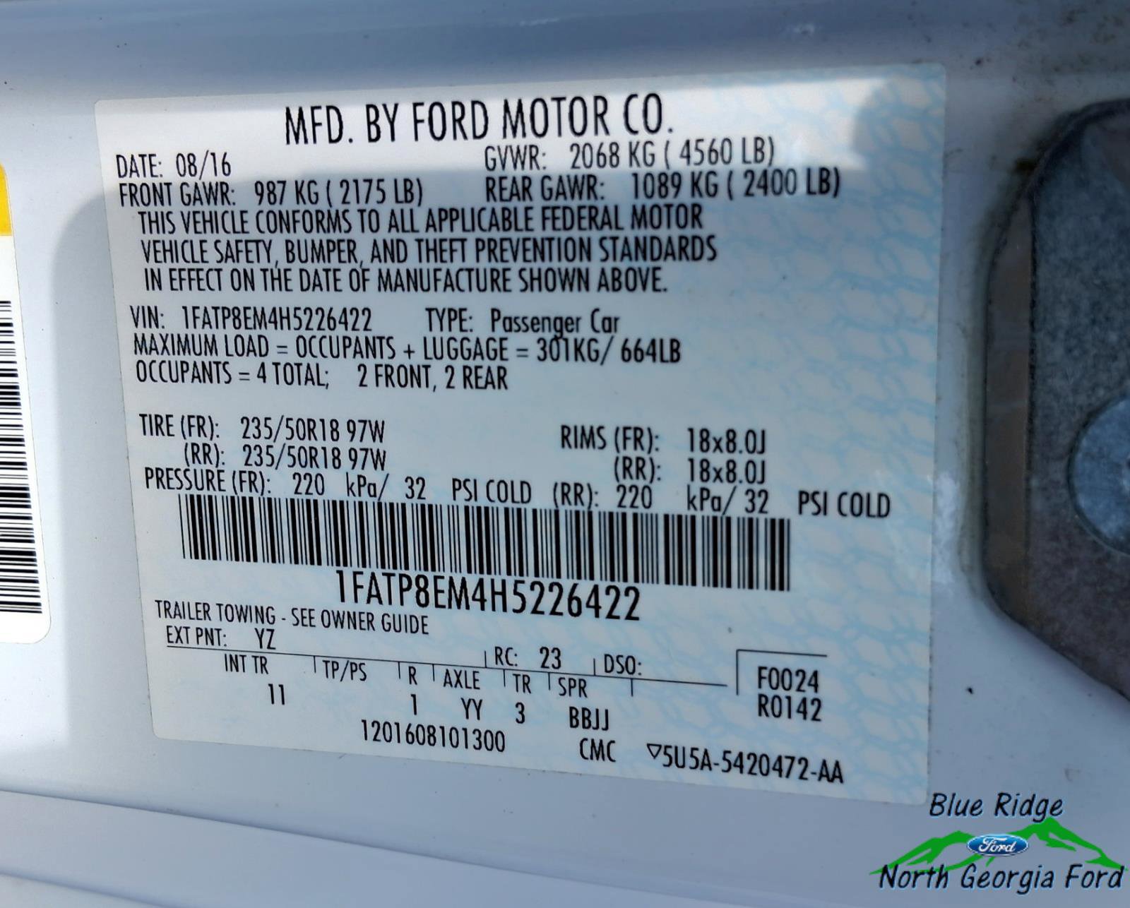 Used 2017 Ford Mustang Convertible w/ Equipment Group 051A RWD image 25