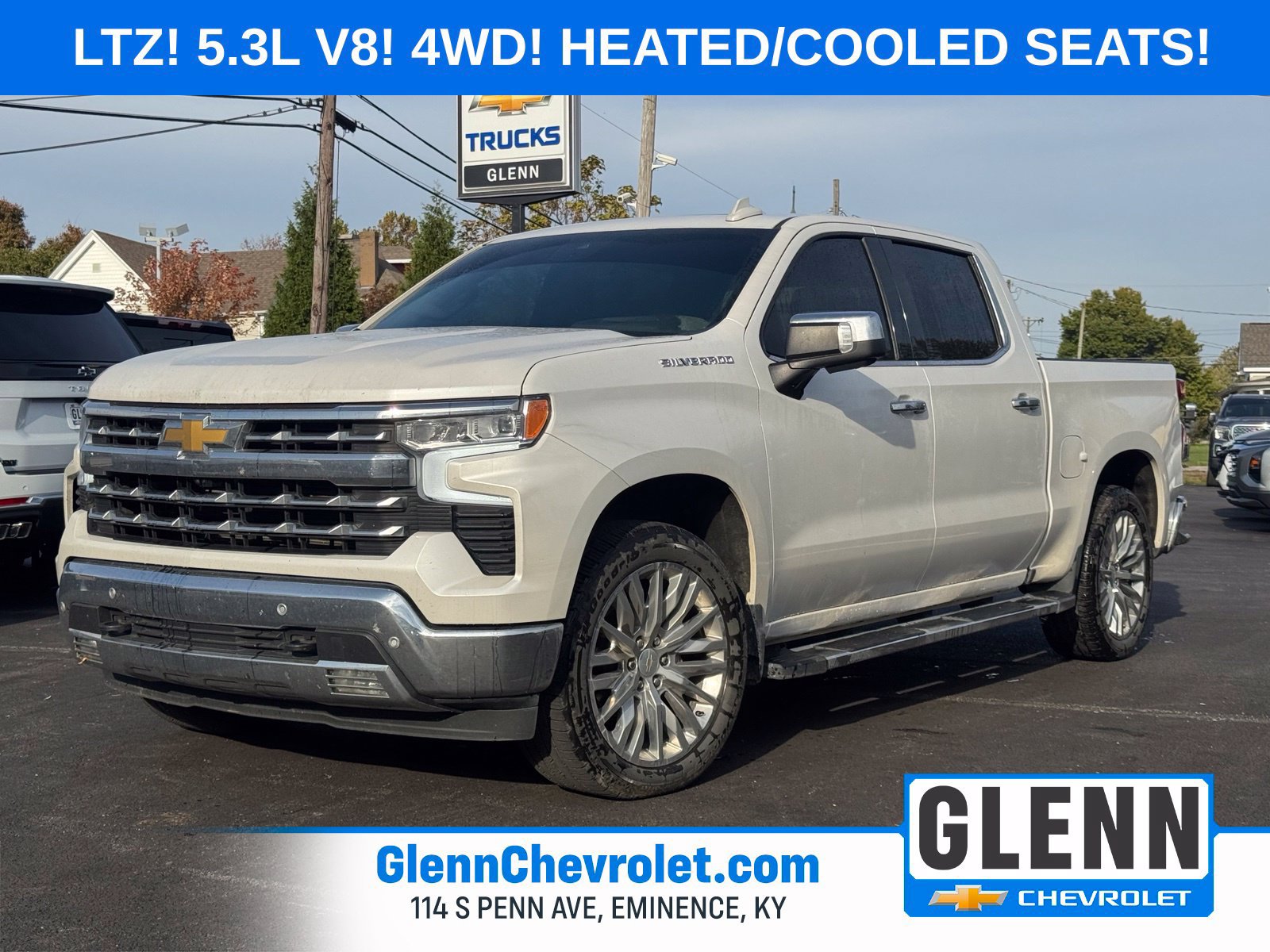 Used 2025 Chevrolet Silverado 1500 LTZ w/ LTZ Premium Package AWD/4WD image 1