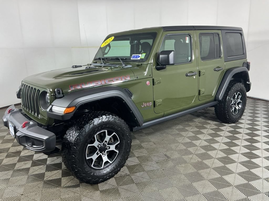 Used 2022 Jeep Wrangler Unlimited Rubicon w/ LED Lighting Group AWD/4WD image 5