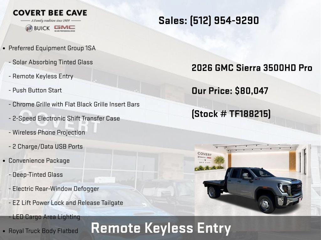 New 2026 GMC Sierra 3500 Pro w/ Convenience Package AWD/4WD image 7
