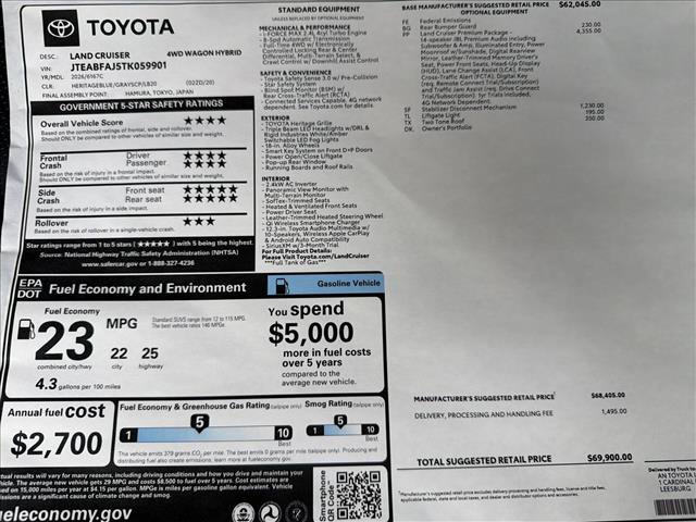 New 2026 Toyota Land Cruiser image 25