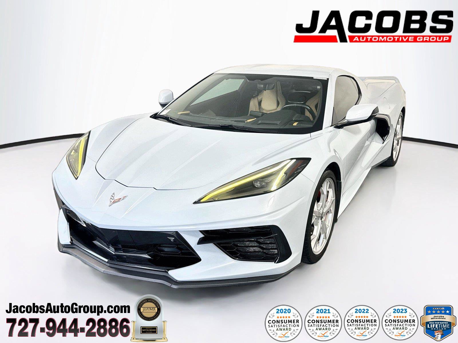 Used 2021 Chevrolet Corvette Stingray Preferred Cpe w/ Z51 Performance Package