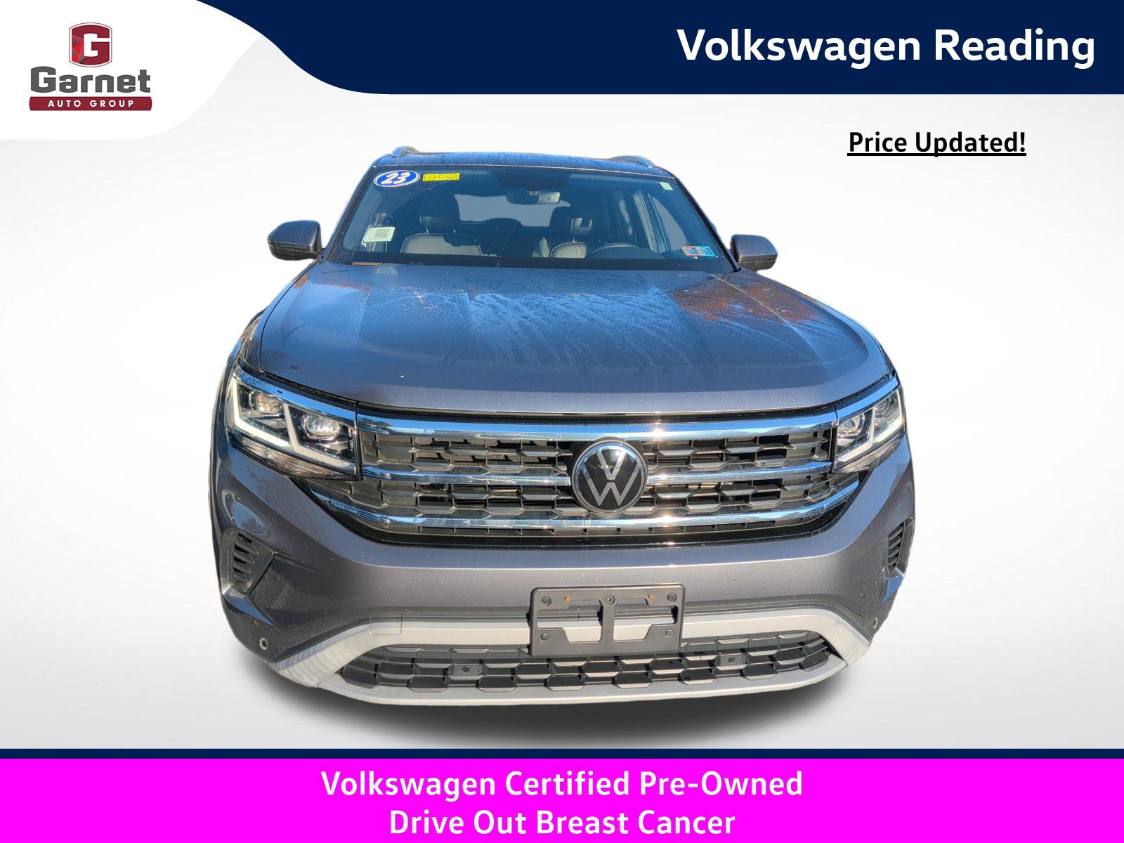 Certified 2023 Volkswagen Atlas Cross Sport SE w/ Panoramic Sunroof Package AWD/4WD image 9