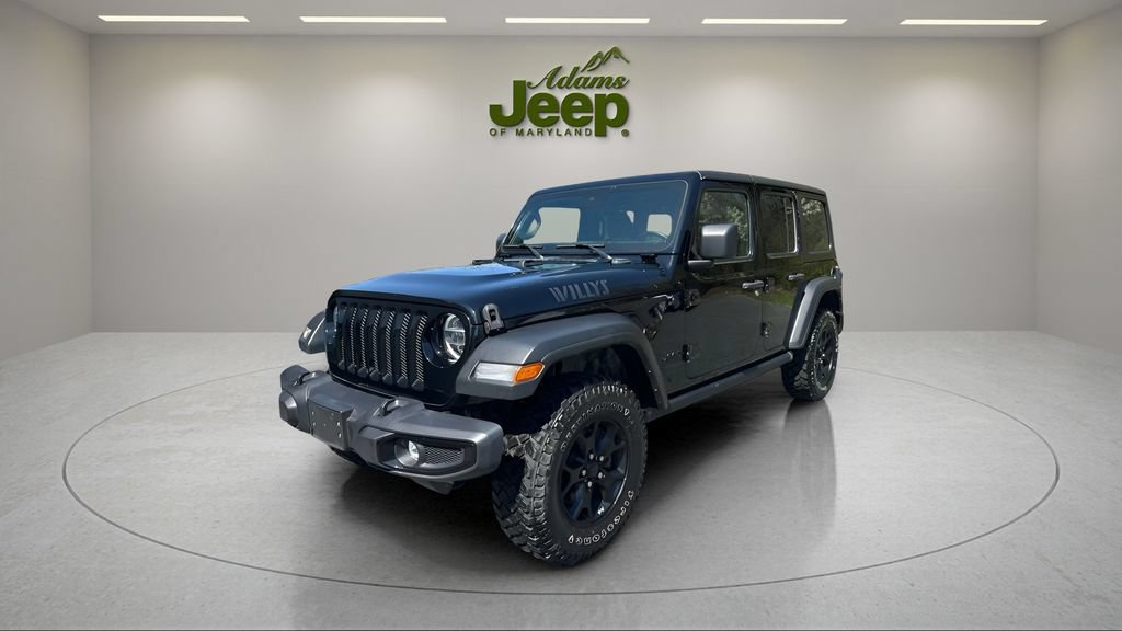Used 2021 Jeep Wrangler Unlimited Sport AWD/4WD image 2