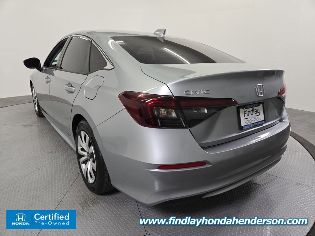 Certified 2025 Honda Civic LX image 4