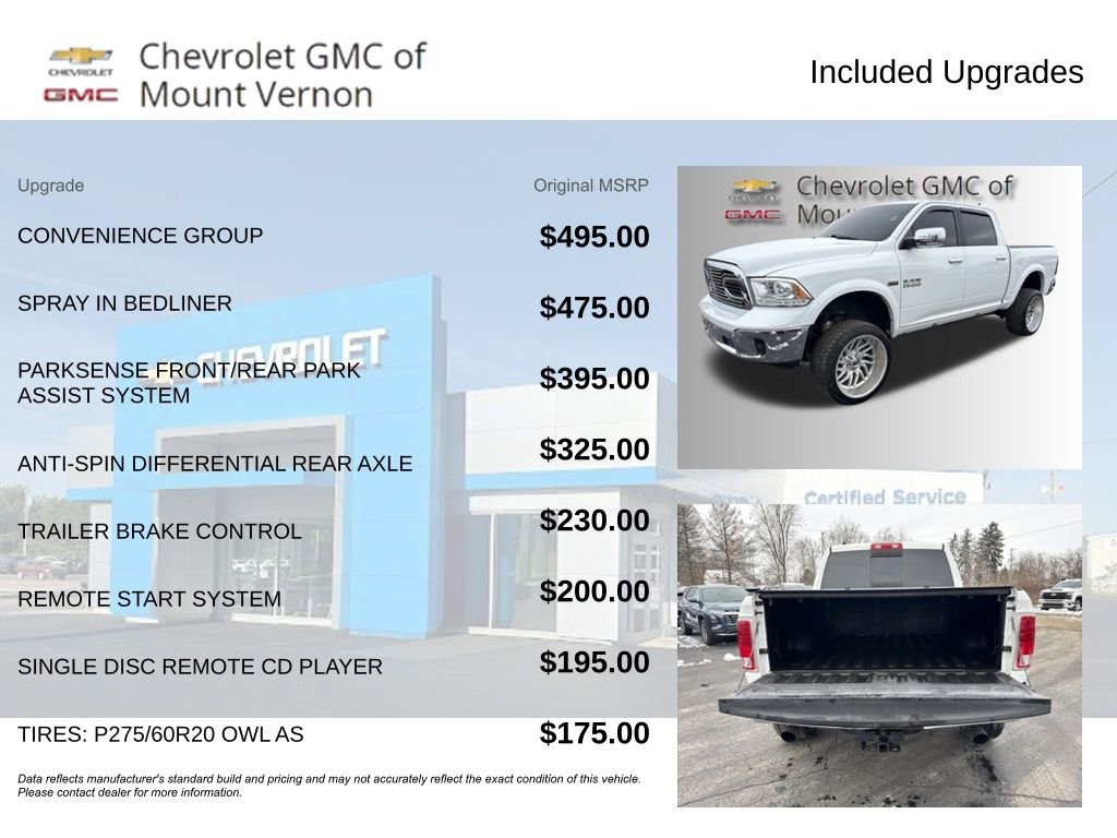 Used 2015 RAM 1500 Laramie w/ Convenience Group image 14