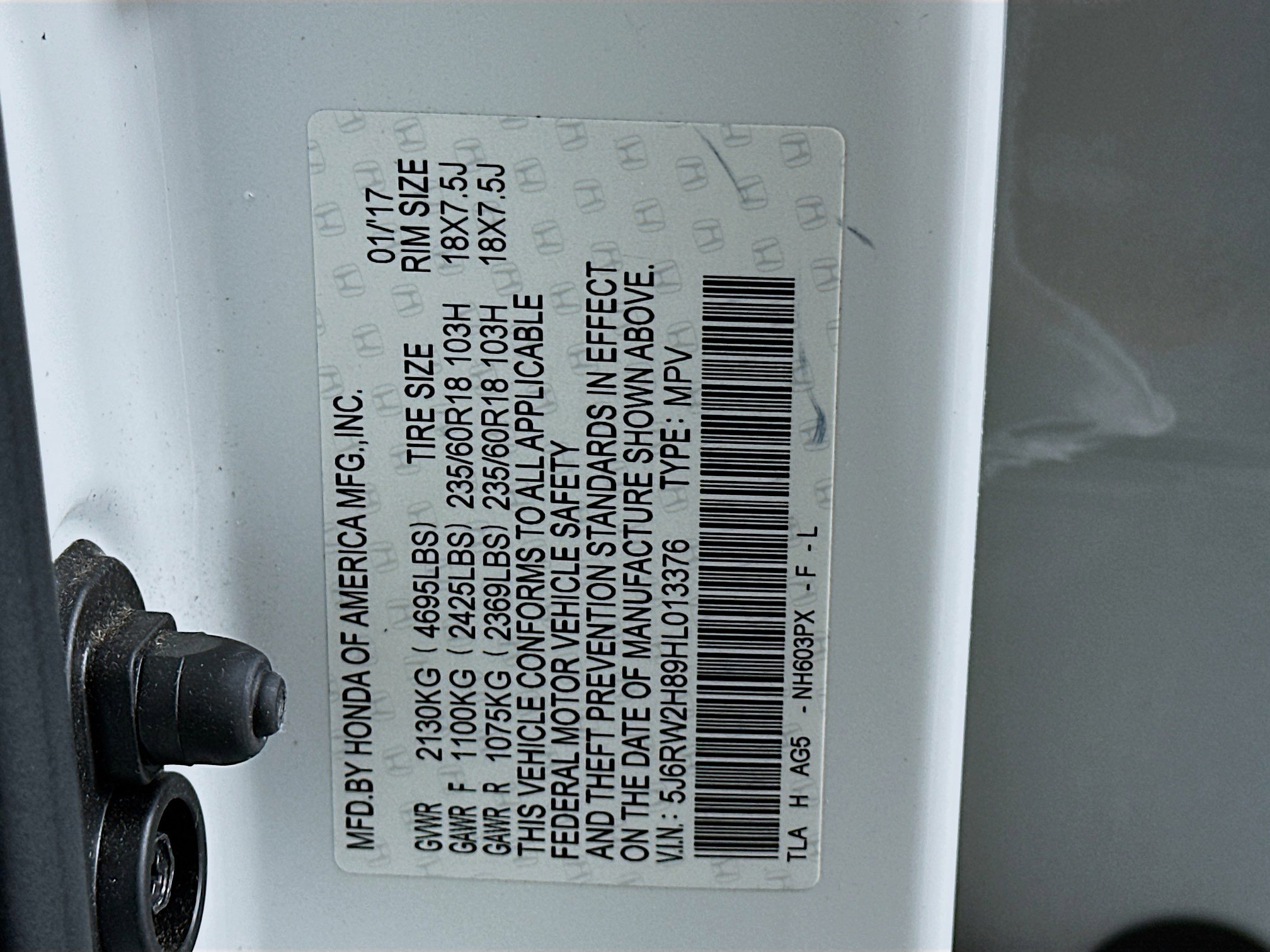 Used 2017 Honda CR-V EX-L image 12