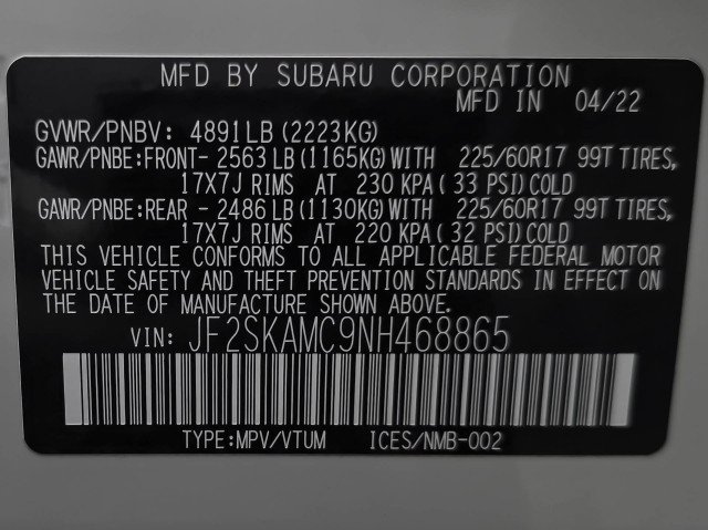 Used 2022 Subaru Forester Wilderness AWD/4WD image 46