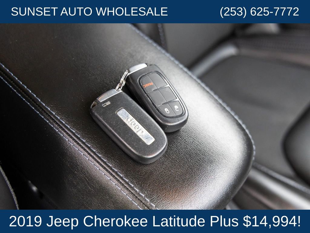 Used 2019 Jeep Cherokee Latitude Plus image 66
