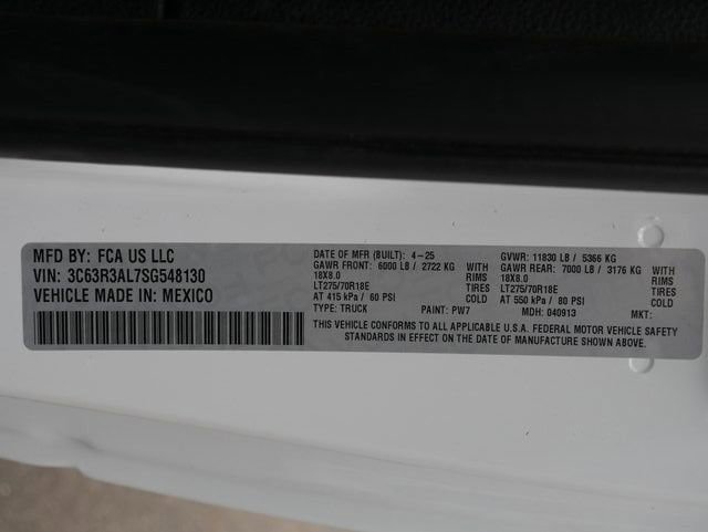 Used 2025 RAM 3500 Tradesman w/ Safety Group image 20