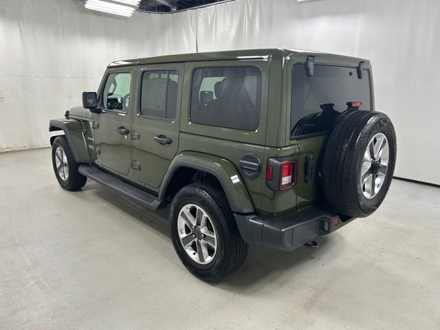 Used 2021 Jeep Wrangler Unlimited Sahara w/ Uconnect 4C Nav & Sound Group AWD/4WD image 7