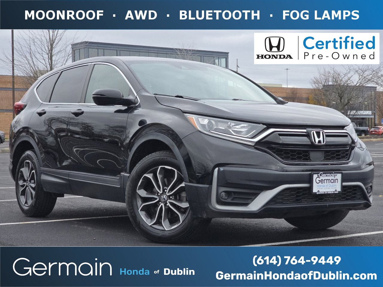 Certified 2021 Honda CR-V EX-L