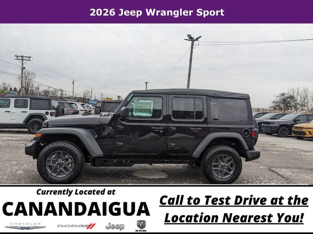 New 2026 Jeep Wrangler Unlimited Sport AWD/4WD image 4