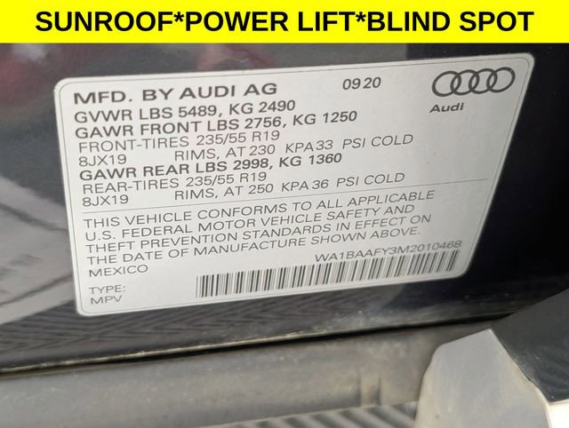 Used 2021 Audi Q5 2.0T Premium Plus w/ Premium Plus Package image 38