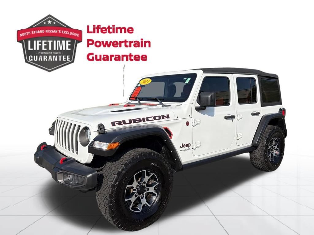 Used 2021 Jeep Wrangler Unlimited Rubicon AWD/4WD image 1