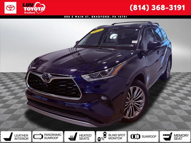 Certified 2021 Toyota Highlander Platinum image 1