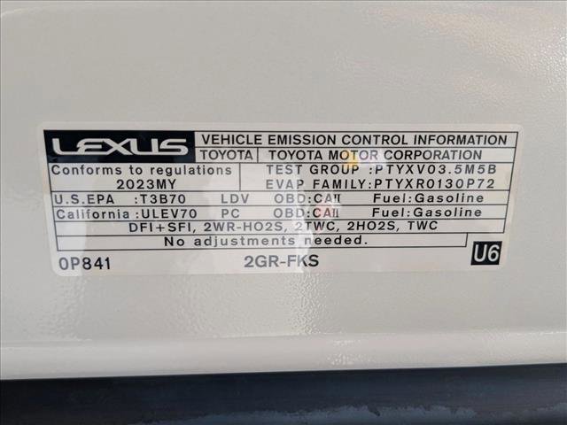 Used 2023 Lexus ES 350 w/ Accessory Package (Z2) image 24