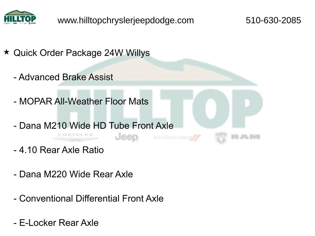 New 2025 Jeep Wrangler Willys image 5