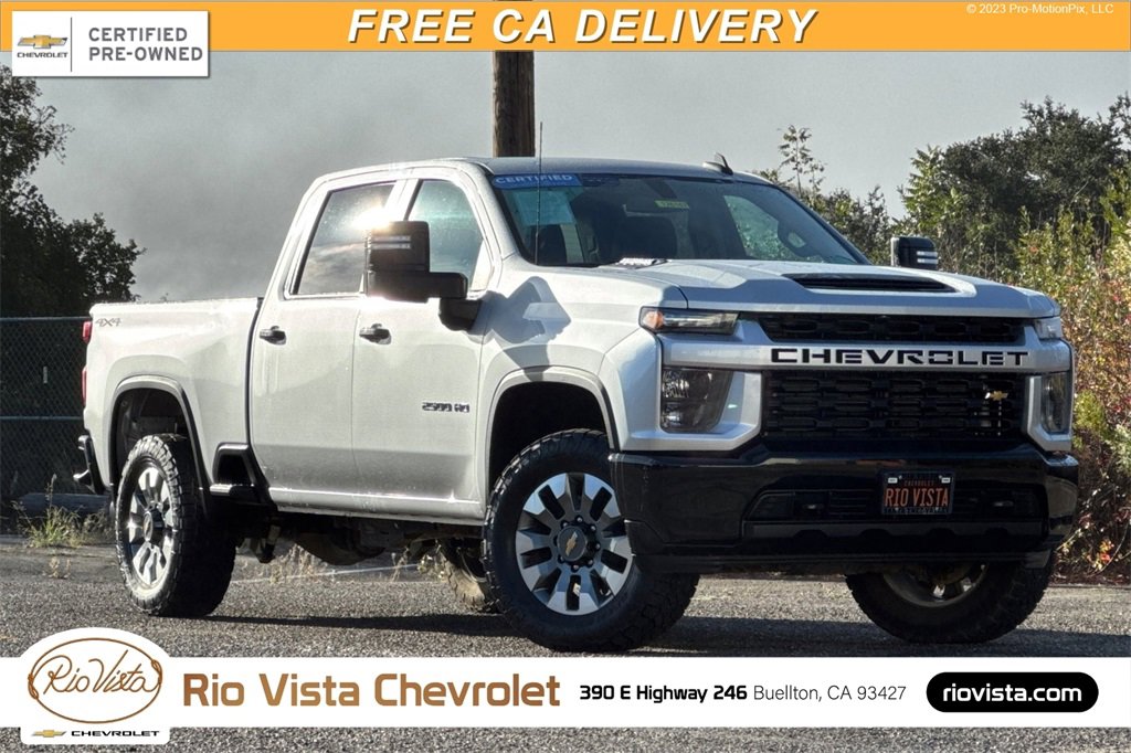 Certified 2022 Chevrolet Silverado 2500 Custom w/ Custom Value Package