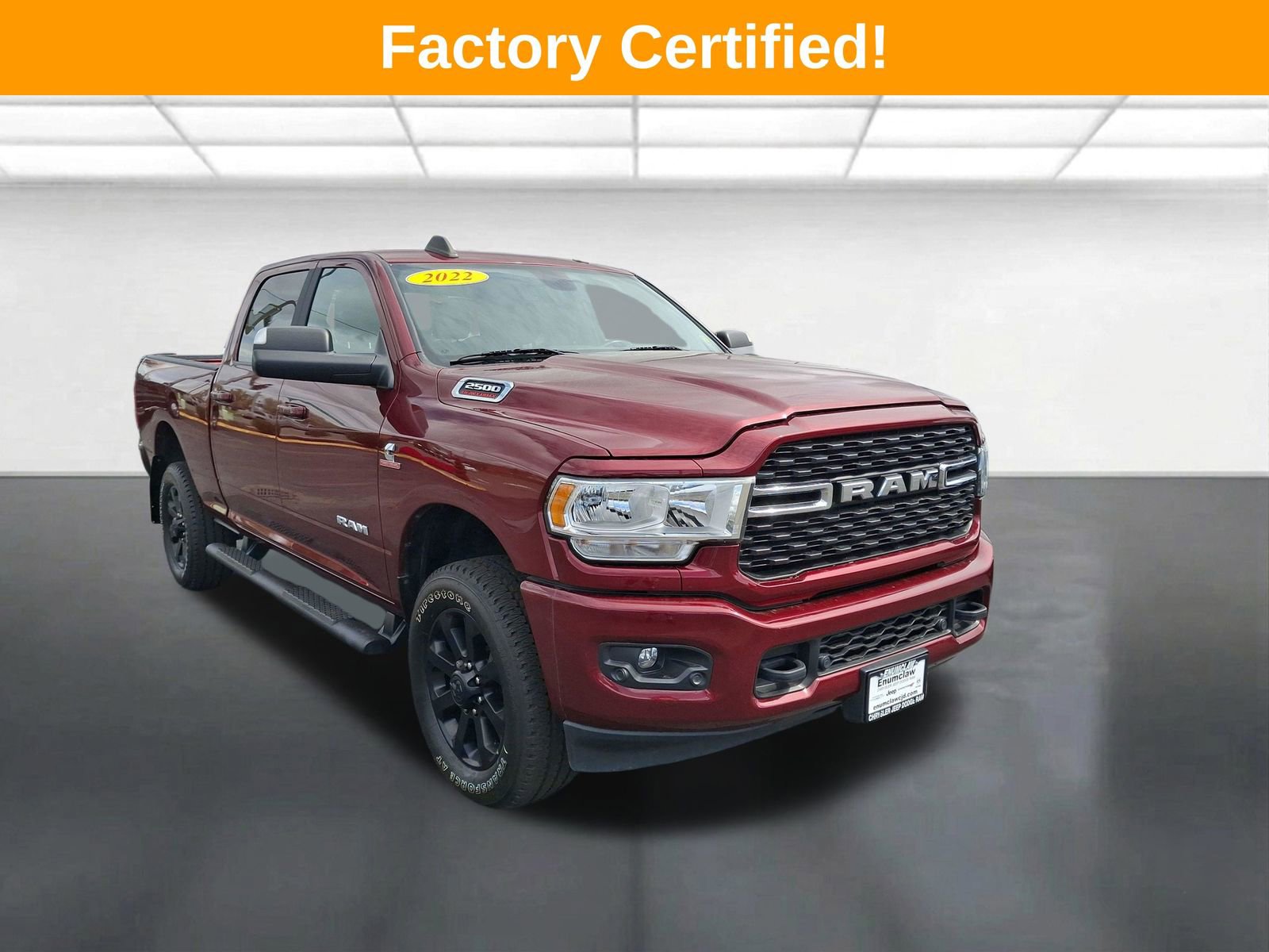 Certified 2022 RAM 2500 Big Horn w/ Level A Equipment Group