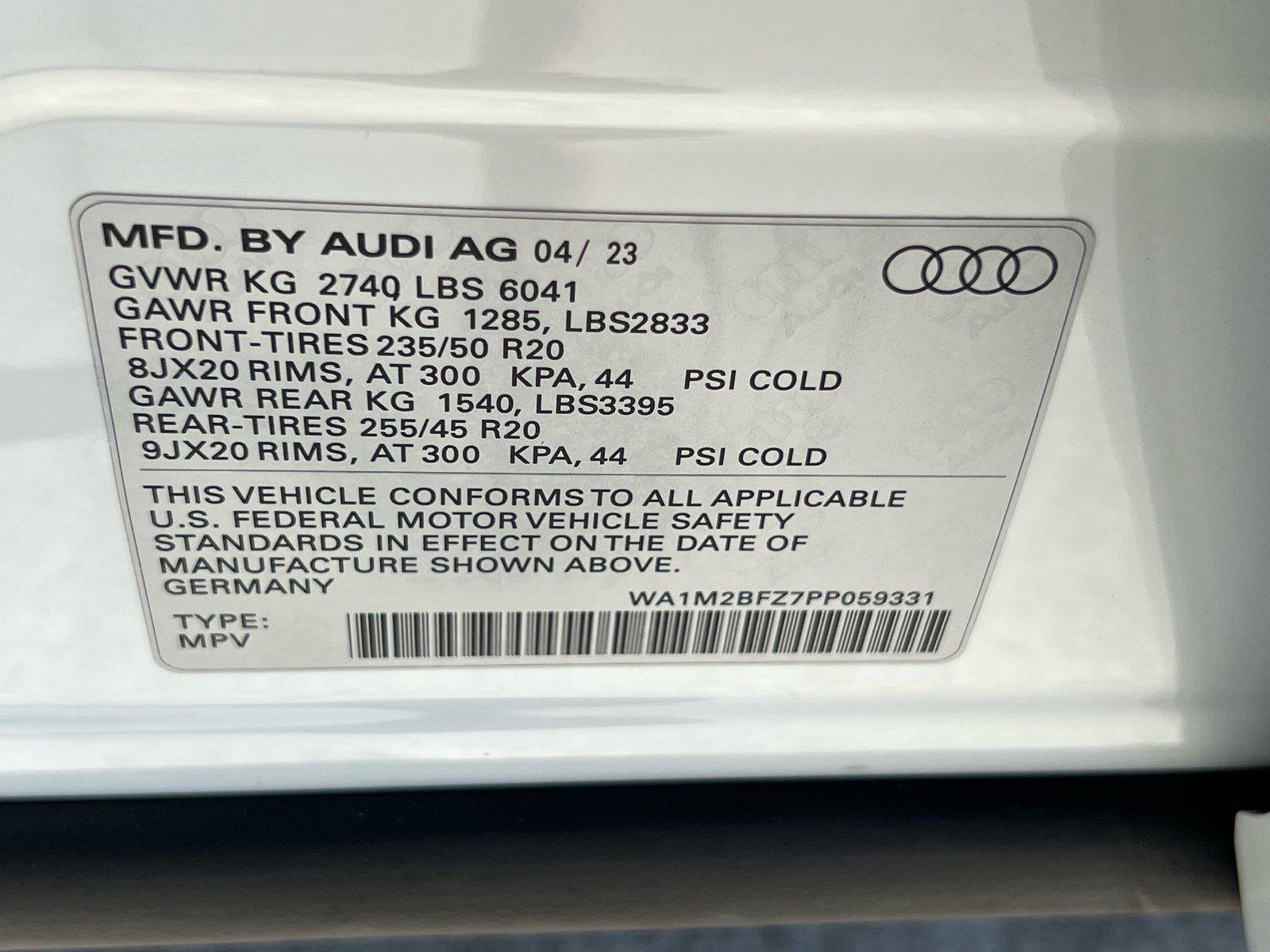 Used 2023 Audi Q4 e-tron Prestige w/ Black Optic Package AWD/4WD image 34