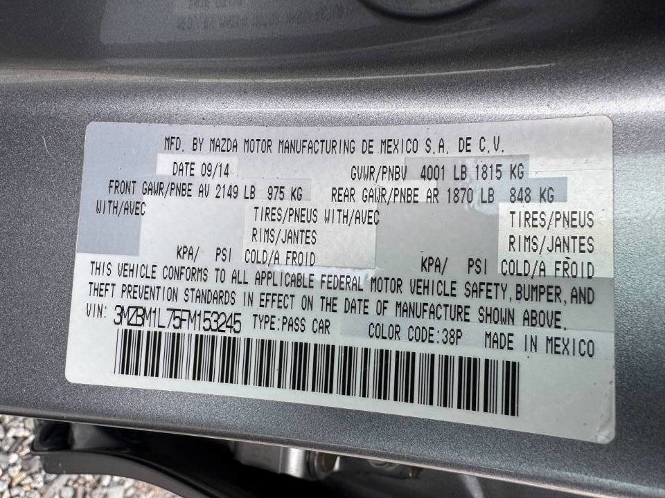 Used 2015 MAZDA MAZDA3 i Touring w/ Technology Package image 30