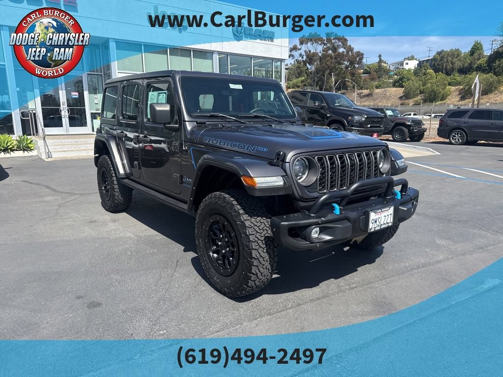 Used 2023 Jeep Wrangler Unlimited Rubicon 4xe