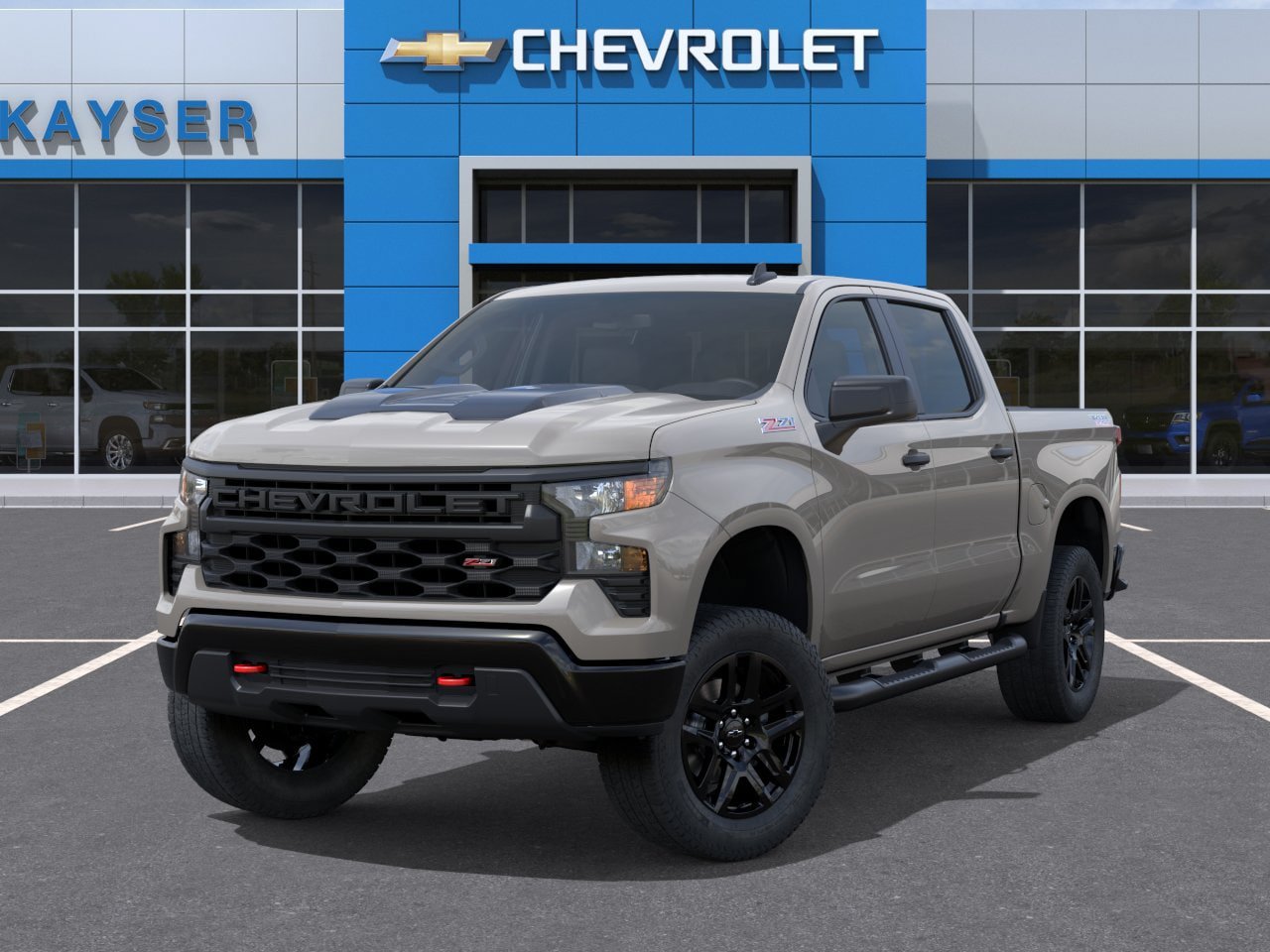 New 2026 Chevrolet Silverado 1500 Custom Trail Boss w/ LPO, Dark Essentials Package AWD/4WD image 6