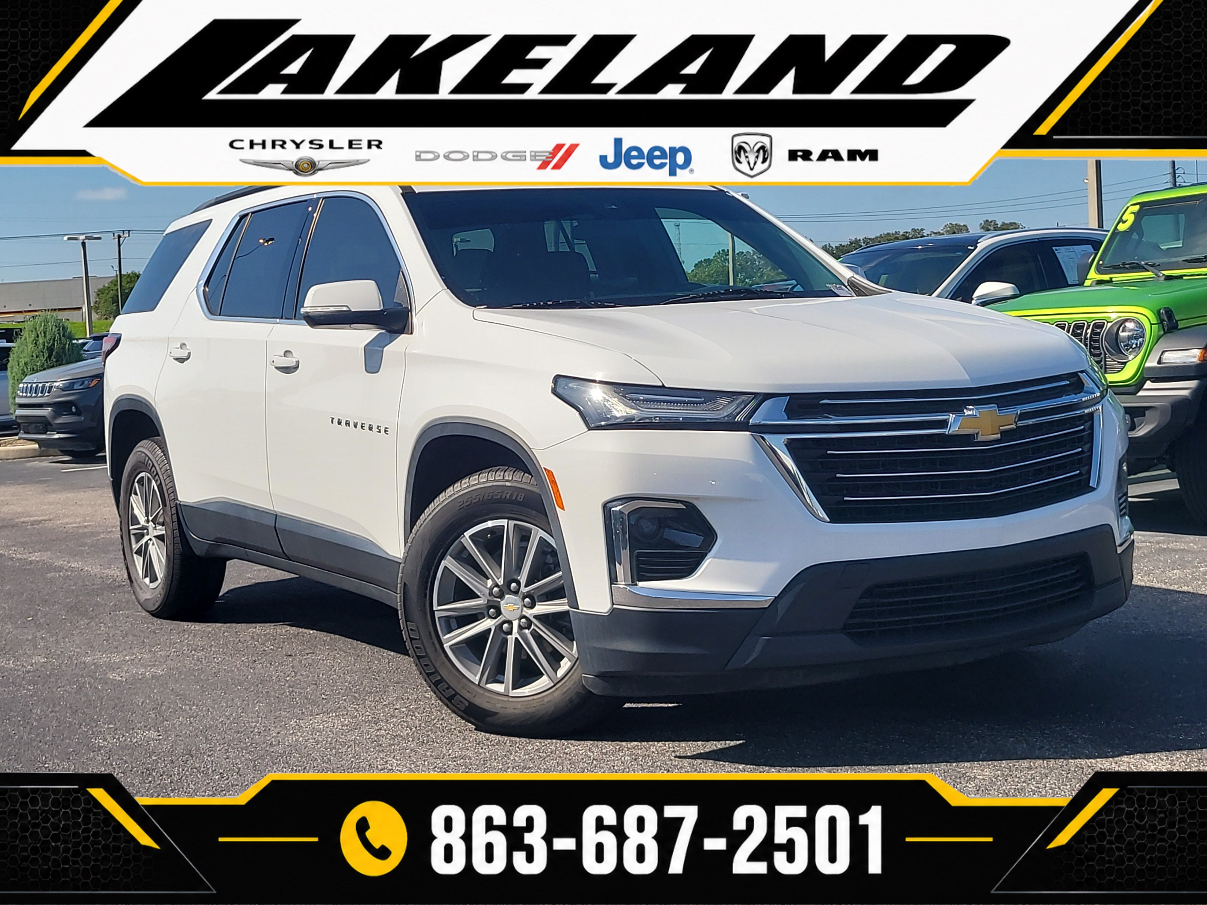 Used 2023 Chevrolet Traverse LT