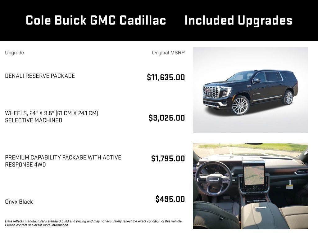 New 2025 GMC Yukon XL Denali w/ Denali Reserve Package image 3