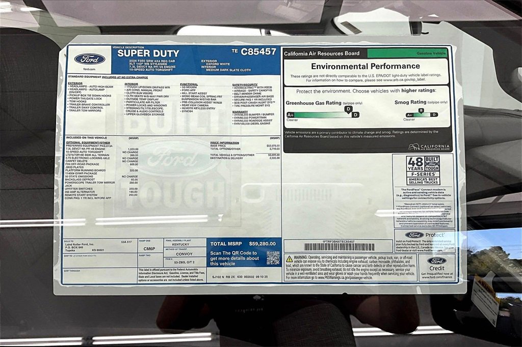 New 2026 Ford F350 XLT w/ FX4 Off-Road Package image 12