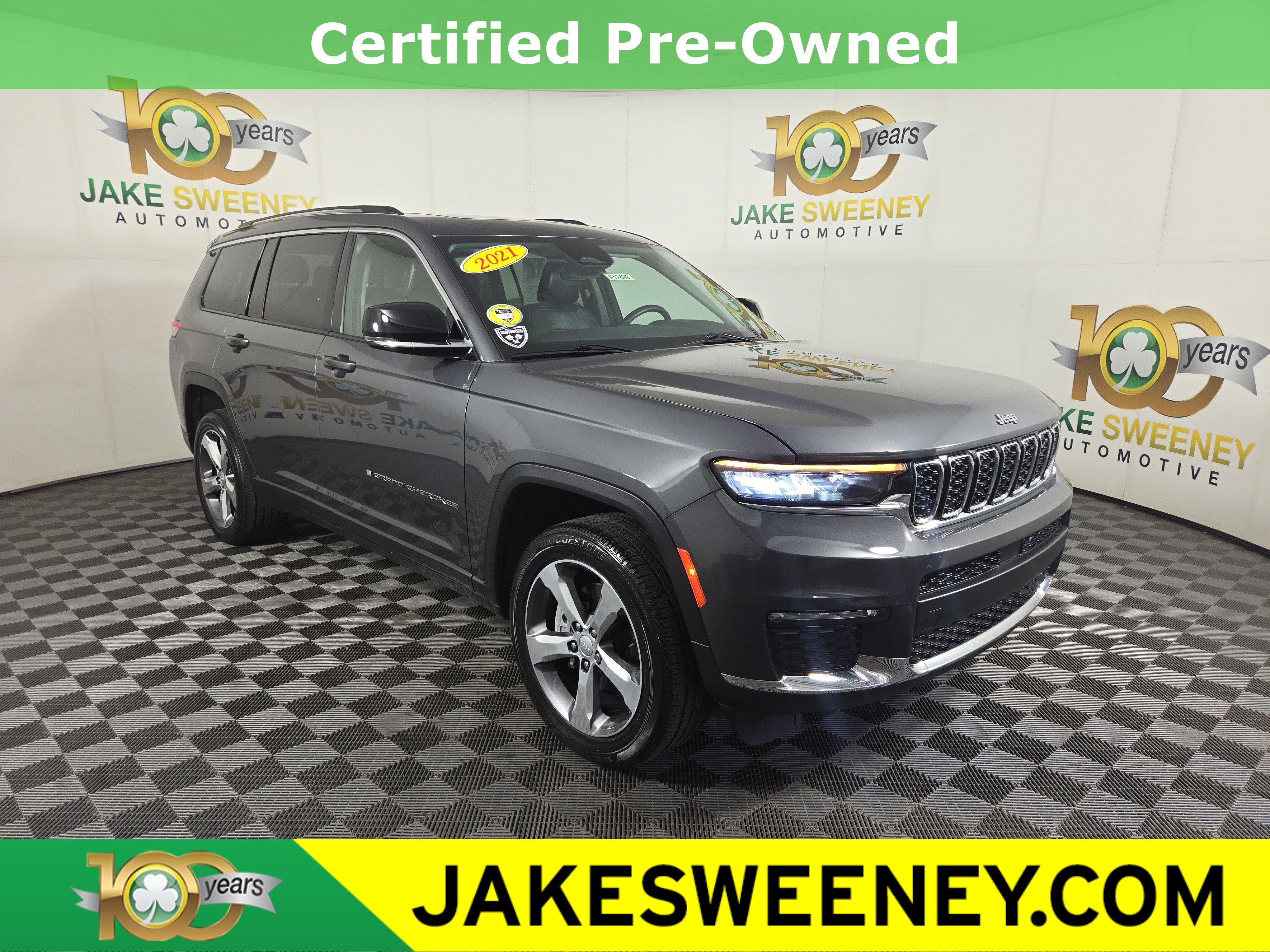 Used 2021 Jeep Grand Cherokee L Limited AWD/4WD image 1