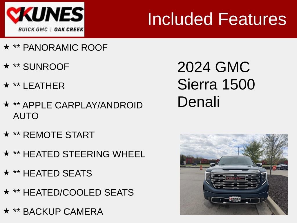 Used 2024 GMC Sierra 1500 Denali AWD/4WD image 2
