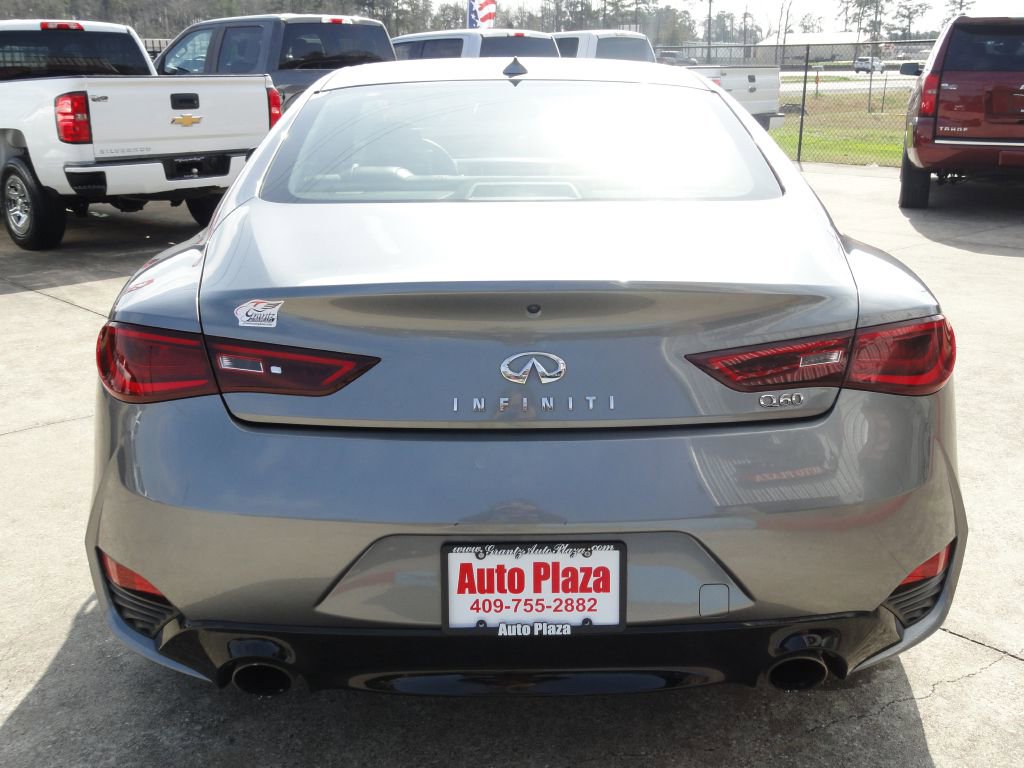 Used 2018 INFINITI Q60 LUXE w/ Sensory Package 2.0T Luxe image 4