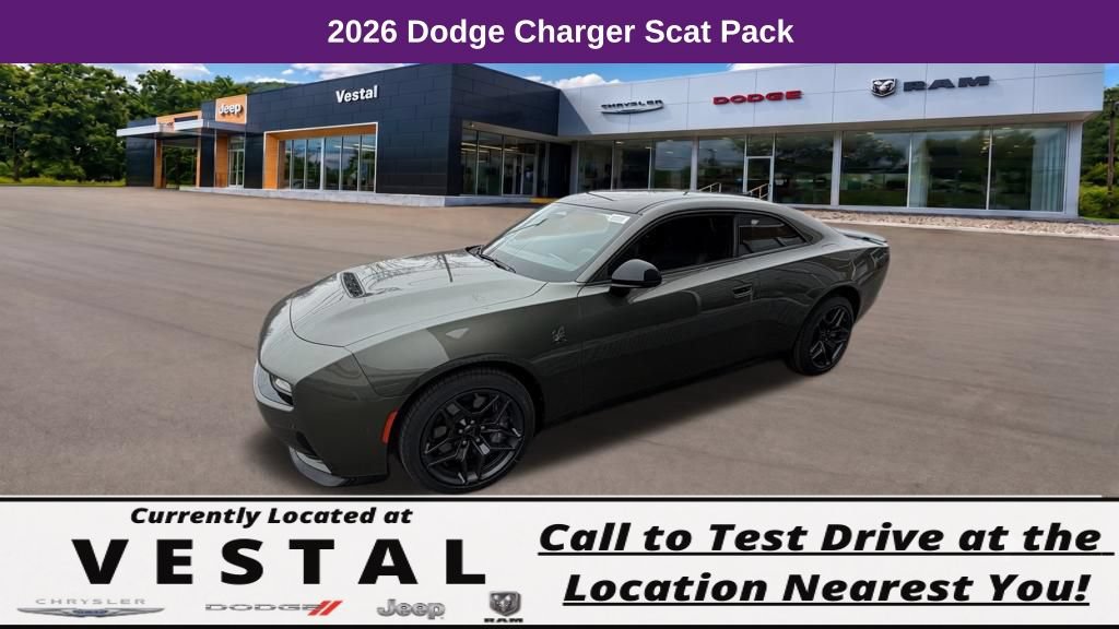 New 2026 Dodge Charger Scat Pack w/ Blacktop Package AWD/4WD image 19