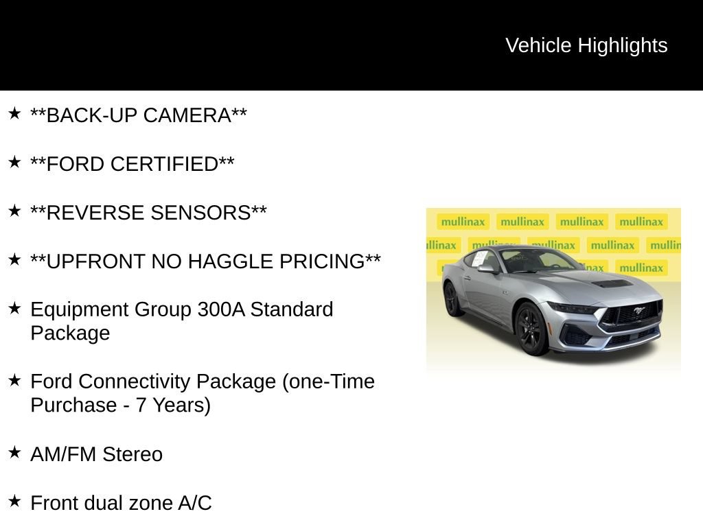 Certified 2026 Ford Mustang GT RWD image 13