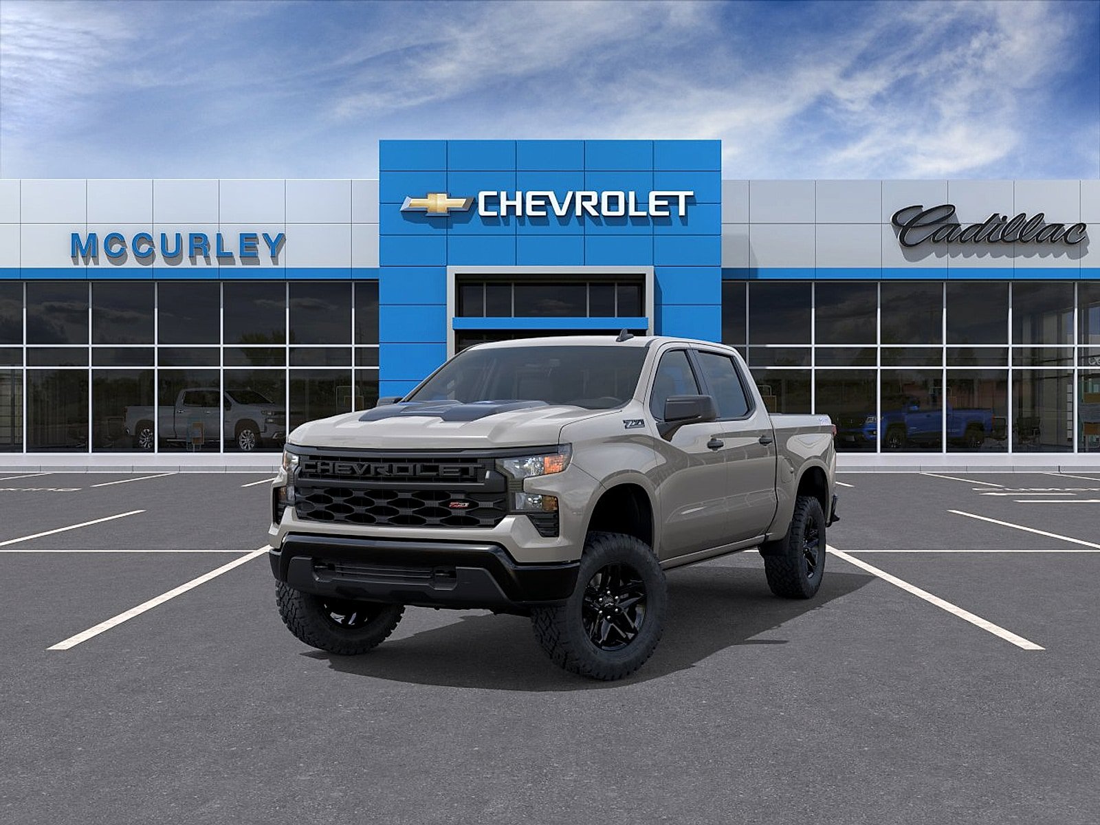 New 2026 Chevrolet Silverado 1500 Custom Trail Boss w/ Dark Appearance Package AWD/4WD image 32