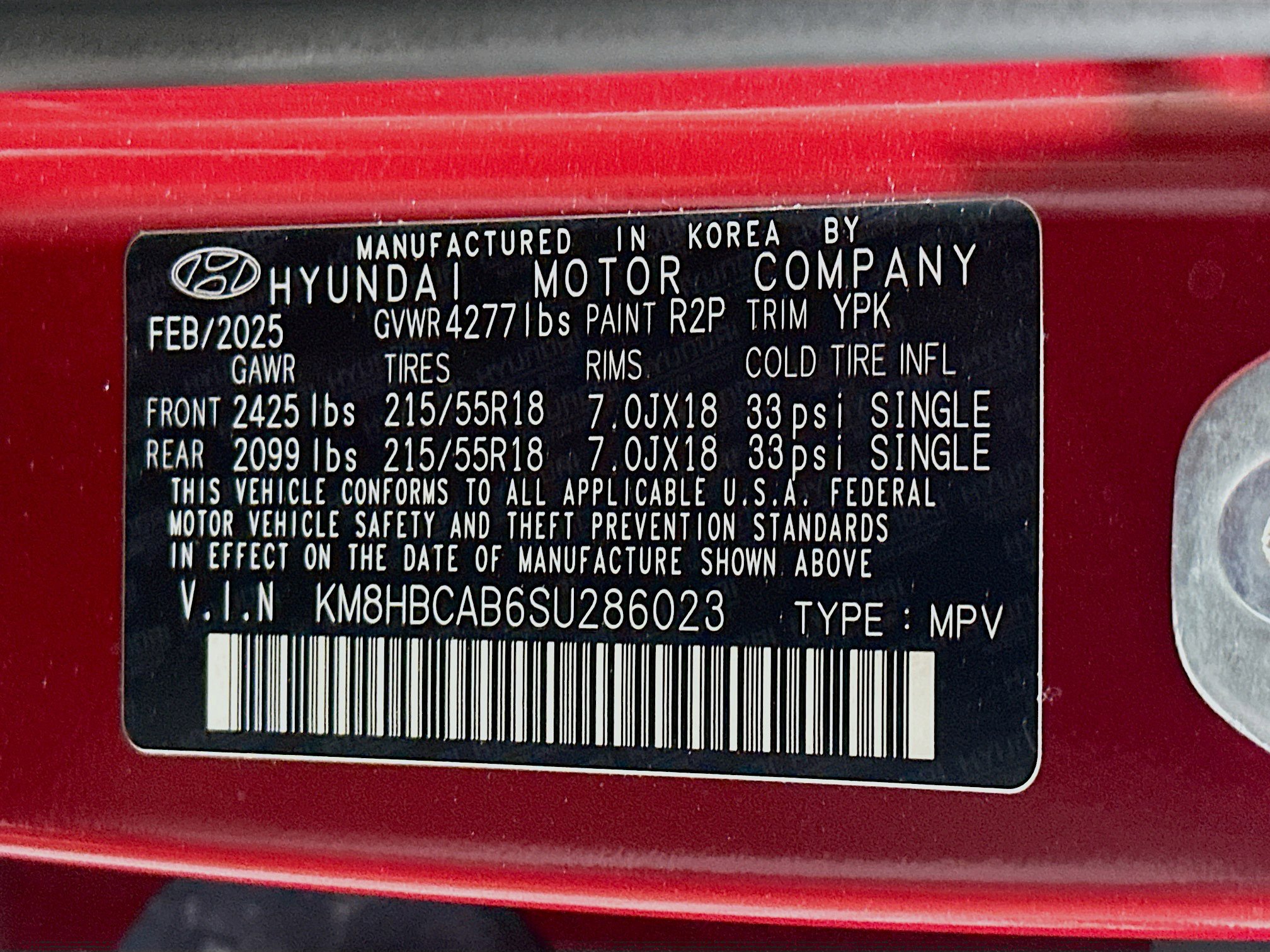 Used 2025 Hyundai Kona SEL image 12