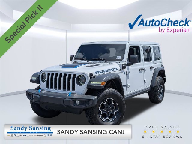 Used 2023 Jeep Wrangler Unlimited Rubicon 4xe AWD/4WD image 1