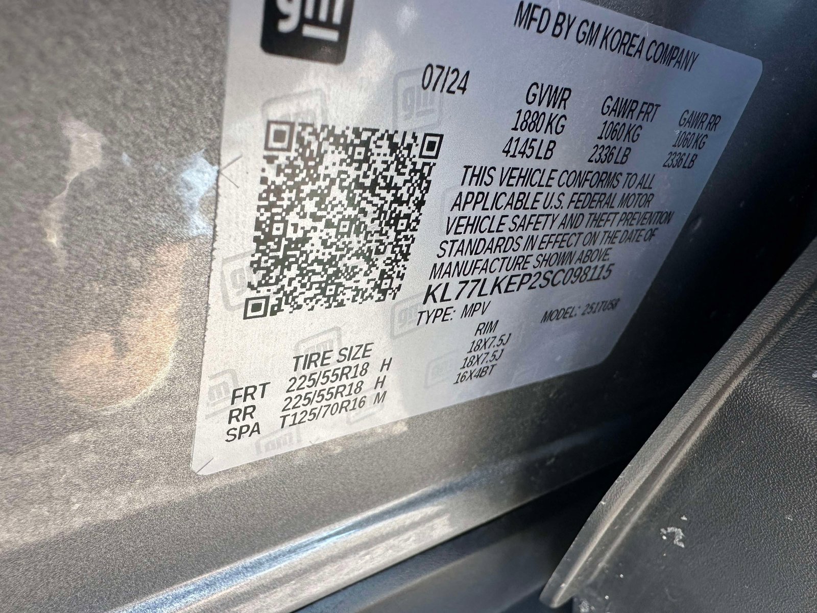 Certified 2025 Chevrolet Trax ACTIV w/ Driver Confidence Package image 36