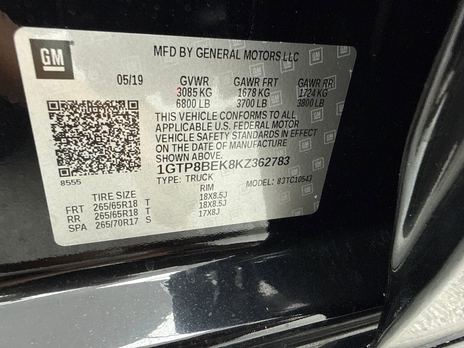 Used 2019 GMC Sierra 1500 SLE w/ SLE Value Package RWD image 55