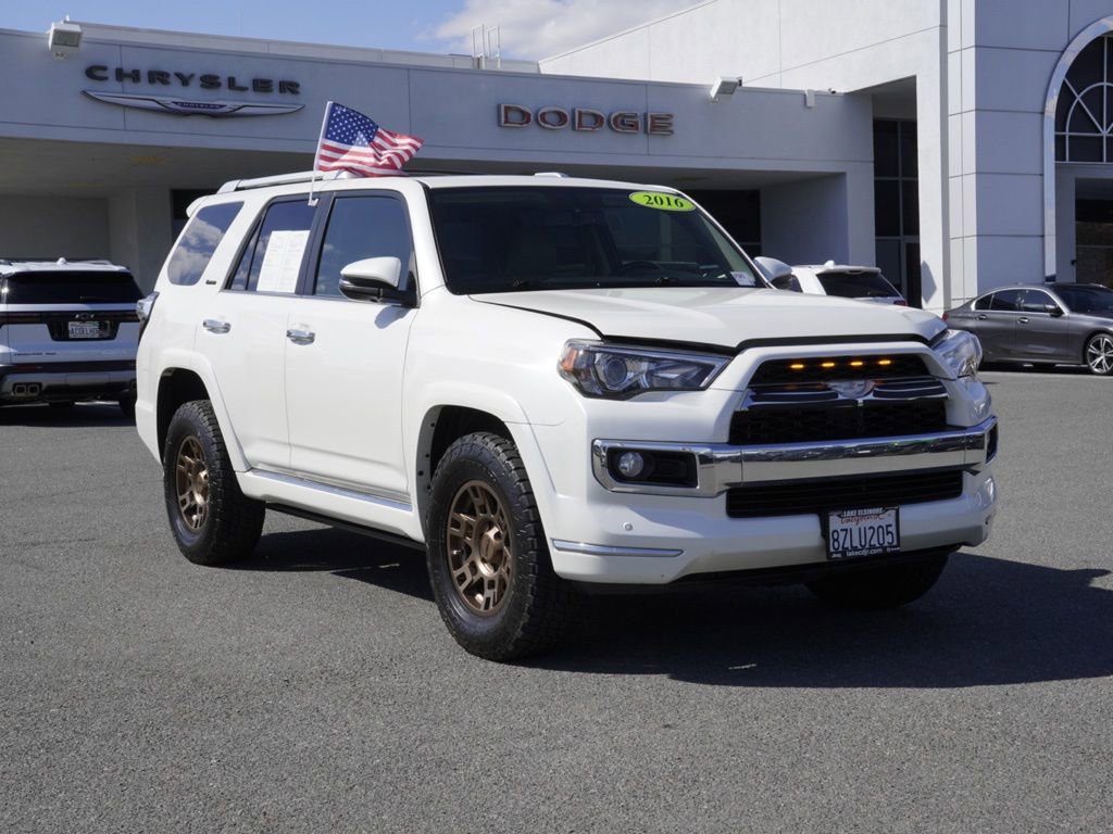 Used 2016 Toyota 4Runner Limited AWD/4WD image 2