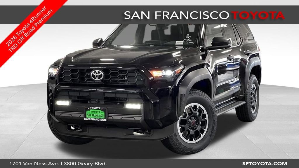 New 2026 Toyota 4Runner TRD Off-Road Premium
